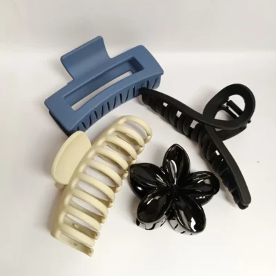 Buy Snehshop Pack of 4 Stylish Hair Claw Clips | Premium Hair Accessories